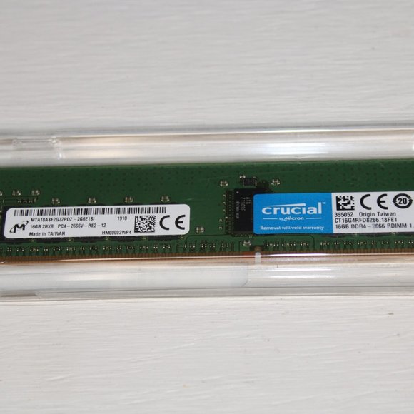 Crucial 16Gb Ddr4-2666 Rdimm Memory for PC/Laptop - Picture 5 of 5